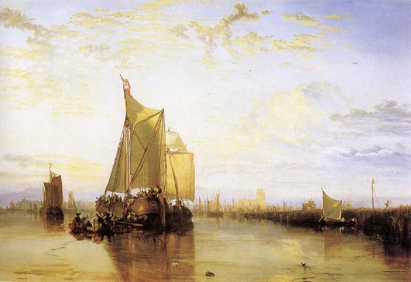 J.M.W. Turner Dort,or Dordrecht,the Dort Packet-Boat from Rotterdam Becalmed Sweden oil painting art